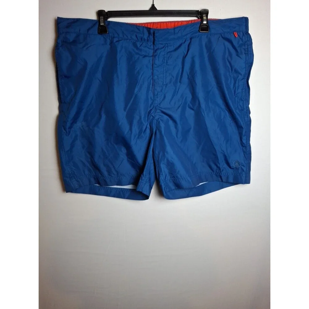 LANDS' END Men's Blue Quik - Dry Nylon Swim Trunks/ Shorts Size 42